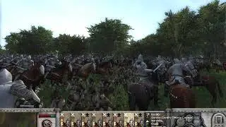 ThirdAge: Gondor cavalry vs Goblin invaders