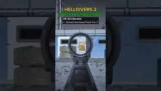 AR-23 Liberator BUFF After Patch 01.003.000 - Helldivers 2