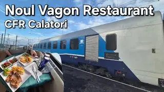Noul Vagon Restaurant CFR pe IC 532 🚆 | Modernizat prin PNRR (Cluj–Brașov)