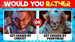 Would You Rather..? HALLOWEEN Edition! 🎃| Halloween quiz 🎃 | Quiz Intractor