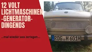 Lichtmaschine zerlegt