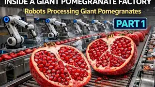 How Pomegranates Travel: INSIDE POMEGRANATE FACTORY | From Farm to Market | Modern Processing #viral
