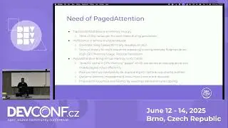 PagedAttention: Revolutionizing LLM Inference with Efficient Memory Management - DevConf.CZ 2025