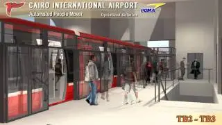 APM (Automated People Mover) Cairo Airport