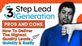 3 Step Lead Generation Review (Pros and Cons) [3 Step Lead Generator Honest Tutorial] 2021