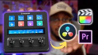 Редактируйте быстро с помощью Streamdeck Plus! | Урок по Davinci Resolve