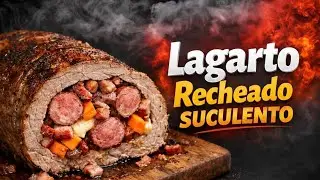 Lagarto Recheado Suculento 