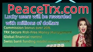 Minimum daily income of 6% | Billions of funds pool | peacetrx.com | The preferred trx mining pool |