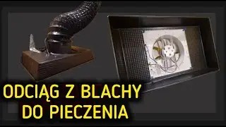 Odciąg z blachy do pieczenia 