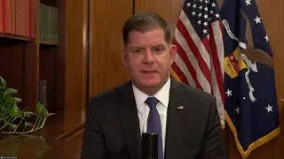 Exit interview with Sec. Marty Walsh as he prepares to leave Biden administration
