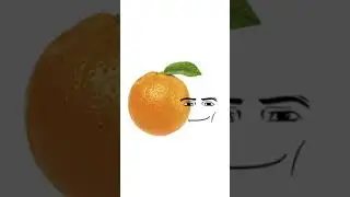 orange + man face