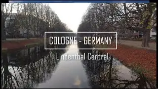Cologne (Köln) Lindenthal Tour [4k, 8k] Street Food, Sightseeing, Shops, Eating Falafel, Park