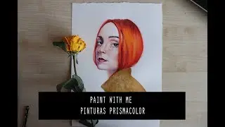 PAINT WITH ME prismacolor + proceso creativo | Celia Gallego