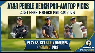 🎯 Underdog Fantasy Golf Picks: AT&T Pebble Beach Pro-Am Predictions