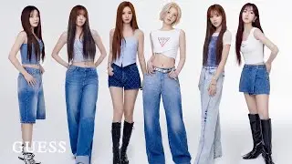 Summer '25 Denim Campaign l GUESS x NMIXX