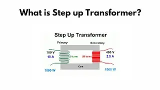 What is Step up Transformer? #dae #result #electrical #students #engineering