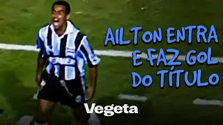 Ailton (Gr&ecirc;mio) vs Portuguesa | NA RA&Ccedil;A! Entrou para fazer o gol do t&iacute;tulo! | Brasileir&atilde;o, 1996