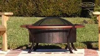 Copper Rail Fire Pit  #60859