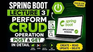 CRUD Operations Using POST & GET API | REST API | Spring Boot Tutorial for Beginners