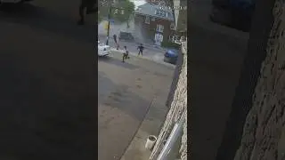 A car crash into a building leaves family homeless. #shorts #shortsvideo