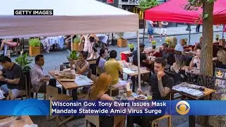 Wisconsin Gov. Tony Evers Orders Masks Statewide Amid Virus Surge