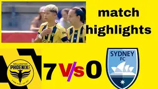 A-lauge match wellington phoenix fc Vs Sydney FC match highlights 