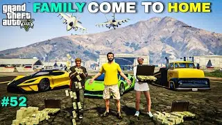 MICHAEL'S FAMILY COMES HOME | GTA 5 GAMEPLAY #52