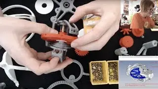 Assembling a 3D printed tourbillon!