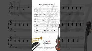 ASI ES LA MUJER QUE AMO (VICTOR MANUELLE) Sheet Music for PIANO (SALSA PARTITURAS)
