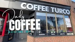 Turkish Cafe + Walking Tour ; Brighton Neighborhood + Travel Vlog