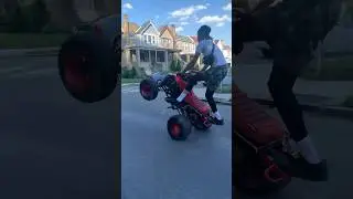 Yamaha Blaster Wheelie in Power Band 💥 #phillybikelife #yamahablaster #yfs200 #wheelie