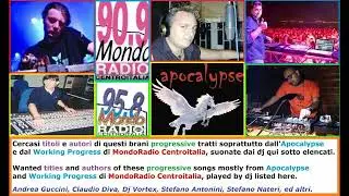 Cercasi info di questi brani progressive tratti da Apocalypse e Working Progress. INFO SONGS PLEASE.