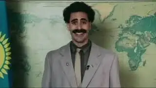 Kazakh TV reporter was sent to U.S. to document American society | Borat (2006) Movie Scene