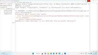 Write a python program that encrypt a message