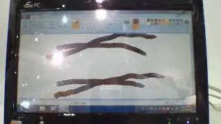 ASUS Eee PC T91 with Multitouch @ Computex 2009 English