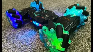 DEEJOY 1:12 RC Stunt Car | 4WD | Gesture Sensor | Double-Sided Rotating | 360&deg; Flips | Lights Music.