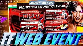 FF PROJECT CRIMSON EVENT ☆ FF NEW EVENT ☆ FREE FIRE NEW UPDATE ☆ FF OB40 UPDATE #viral #video #fyp