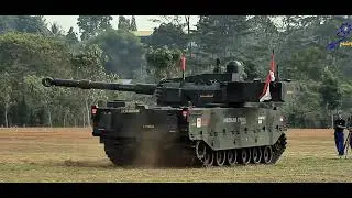 Tank medium modern harimau TNI-AD #military 