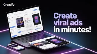 Create Viral Ads in Minutes with Creatify AI Ad Library | UGC, Cinematic & Product Ads Made Easy