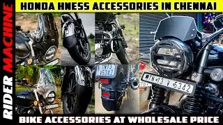 Honda hness accessories tamil || Honda hness accessories in Chennai || Rider Machine