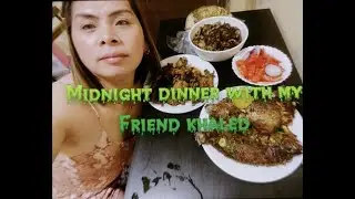 MIDNIGHT DINNER TOGETHER WITH FRIENDS