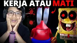 Tuan Krab Kikir Menyuruhku Untuk Bekerja Tanpa Dibayar...!!! The Krusty Krob (Indonesia)
