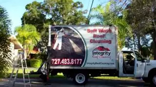 Tile Roof Cleaning Without Walking on it! 727.483.8177