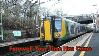 MY TRIBUTE to the LNW class 350/2s as on FRIDAY 19/12/25 was there last day in service.