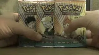 Opening 3 Pok&eacute;mon Gym Heroes Packs