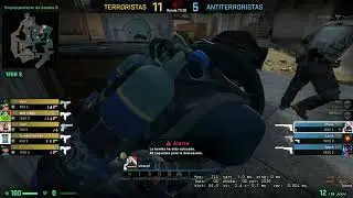 CSGO / OVERPASS / INCREDIBLE NINJA DEFUSE / BEST CLUTCH VS 5 TT ECHO ROUND / D4DefuseD