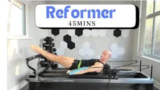 45 Minute Full Body Reformer Pilates Workout #adriandixonfitness