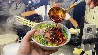 🔴 LIVE : Noodle Master Lanzhou Beef Noodles 中華料理 중국 길거리 음식! #chinesestreetfood #chinesecuisine