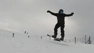 Burton Kilroy 3D Powder Snowboarding Lecket Hill (Campsie Hills) GoPro