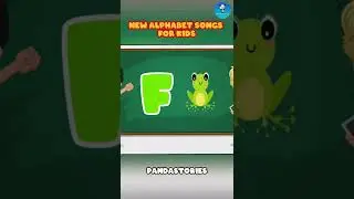 New Alphabet song for Kids | Full video link at Description #pandastories#nurseryrhymes #kidssong